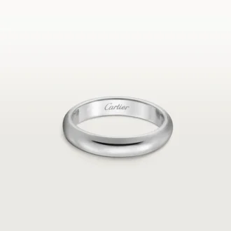 1895 vigselring – platina – Cartier