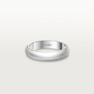 1895 vigselring – platina – Cartier
