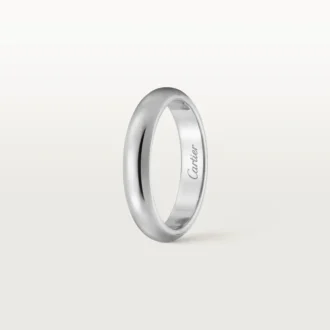 1895 vigselring – platina – Cartier