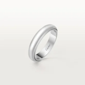 1895 vigselring – platina – Cartier