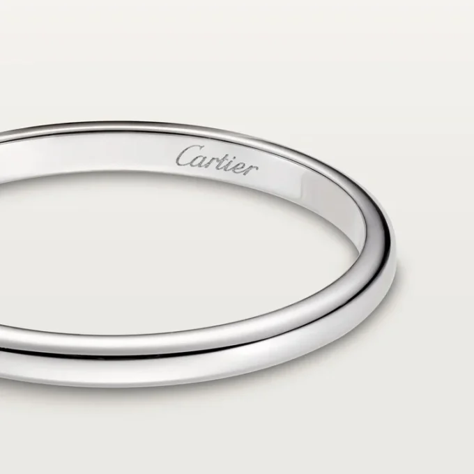 1895 vigselring – platina – Cartier 1895 vigselring – platina – Cartier