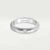 1895 Vigselring – Platina, diamant – Cartier 1895 Vigselring – Platina, diamant – Cartier