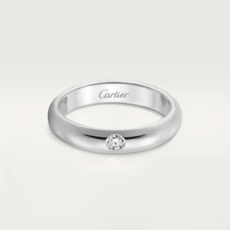 1895 Vigselring – Platina, diamant – Cartier