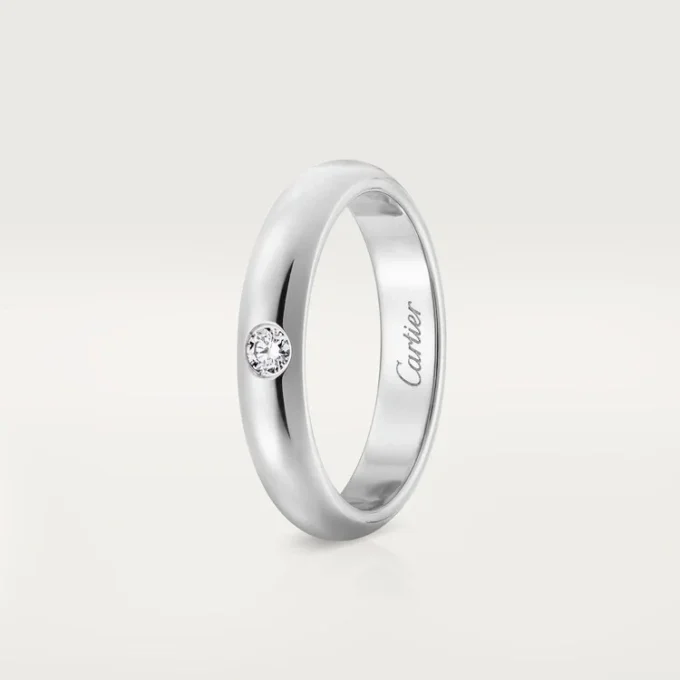 1895 Vigselring – Platina, diamant – Cartier 1895 Vigselring – Platina, diamant – Cartier