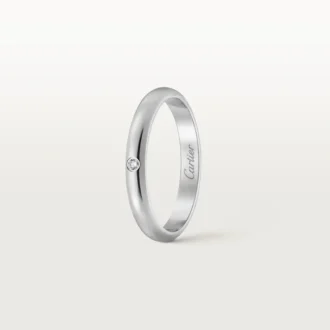 1895 Vigselring – Platina, diamant – Cartier