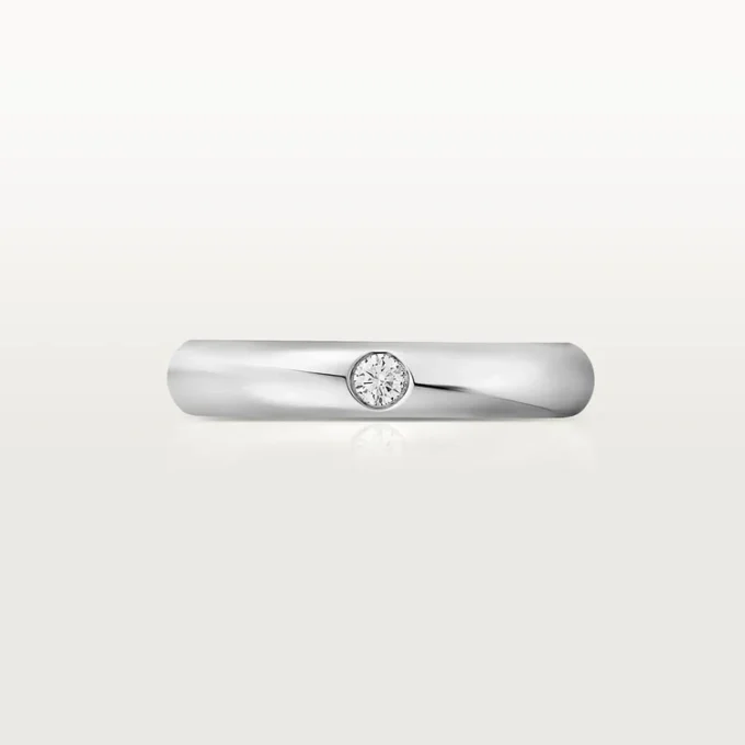 1895 Vigselring – Platina, diamant – Cartier 1895 Vigselring – Platina, diamant – Cartier