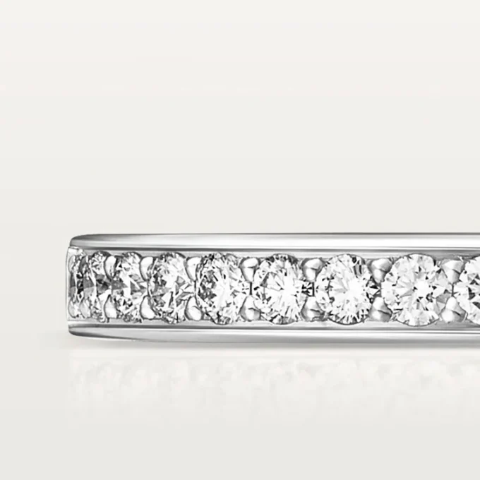 1895 vigselring – platina, diamanter – Cartier 1895 vigselring – platina, diamanter – Cartier