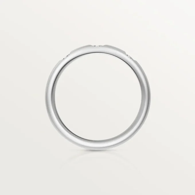 1895 vigselring – platina, diamanter – Cartier 1895 vigselring – platina, diamanter – Cartier