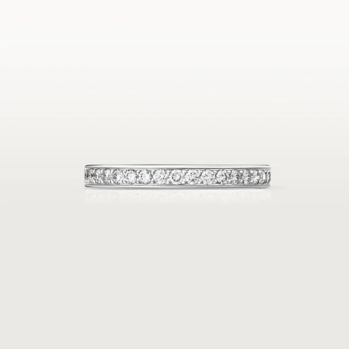 1895 vigselring – platina, diamanter – Cartier 1895 vigselring – platina, diamanter – Cartier