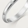 1895 vigselring – platina, diamanter – Cartier 1895 vigselring – platina, diamanter – Cartier