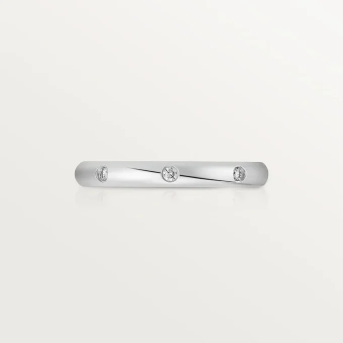 1895 vigselring – platina, diamanter – Cartier 1895 vigselring – platina, diamanter – Cartier