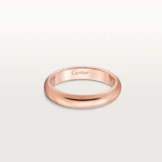 1895 vigselring – rosa guld – Cartier