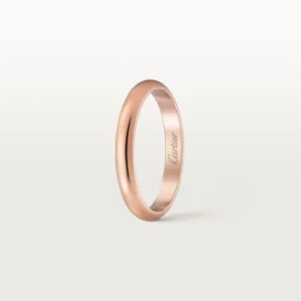 1895 vigselring – rosa guld – Cartier