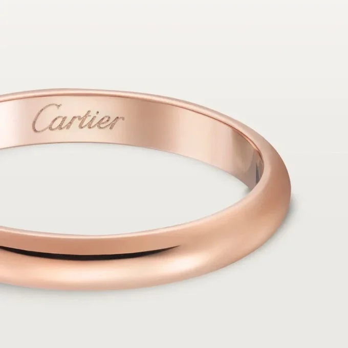 1895 vigselring – rosa guld – Cartier 1895 vigselring – rosa guld – Cartier