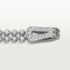 Agrafe-armband, briljantslipade diamanter, pavé Agrafe-armband, briljantslipade diamanter, pavé