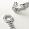 Agrafe-armband, briljantslipade diamanter, pavé Agrafe-armband, briljantslipade diamanter, pavé
