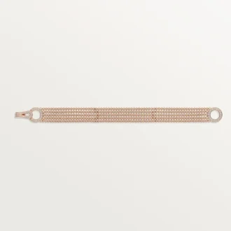 Agrafe-armband, liten modell, halvpavé