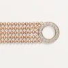 Agrafe-armband, liten modell, halvpavé Agrafe-armband, liten modell, halvpavé