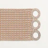 Agrafe-armband, medelstor modell, halvpavé Agrafe-armband, medelstor modell, halvpavé