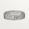 Agrafe-armband, pavé Agrafe-armband, pavé