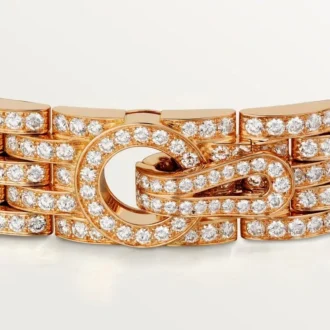 Agrafe-armband, pavé