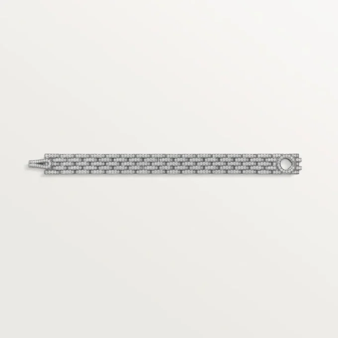 Agrafe-armband, pavé Agrafe-armband, pavé