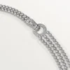 Agrafe-halsband, briljantslipade diamanter, pavé Agrafe-halsband, briljantslipade diamanter, pavé