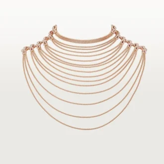 Agrafe-halsband, halvpavé Agrafe-halsband, halvpavé