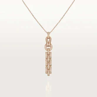 Agrafe-halsband – Roséguld, diamanter – Cartier Agrafe-halsband – Roséguld, diamanter – Cartier