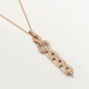 Agrafe-halsband – Roséguld, diamanter – Cartier Agrafe-halsband – Roséguld, diamanter – Cartier