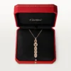 Agrafe-halsband – Roséguld, diamanter – Cartier Agrafe-halsband – Roséguld, diamanter – Cartier