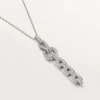 Agrafe-halsband – Vitguld, diamanter – Cartier Agrafe-halsband – Vitguld, diamanter – Cartier