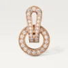 Agrafe-örhängen – rosa guld, diamanter – Cartier Agrafe-örhängen – rosa guld, diamanter – Cartier