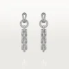 Agrafe-örhängen – Vitguld, diamanter – Cartier Agrafe-örhängen – Vitguld, diamanter – Cartier