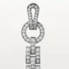 Agrafe-örhängen – Vitguld, diamanter – Cartier Agrafe-örhängen – Vitguld, diamanter – Cartier