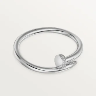 Armband Juste Un Clou, stor modell, diamanter
