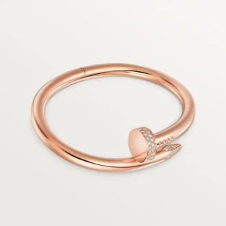 Armband Juste Un Clou, stor modell, diamanter