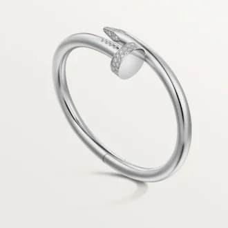 Armband Juste Un Clou, stor modell, diamanter