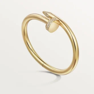 Armband Juste Un Clou, stor modell, diamanter