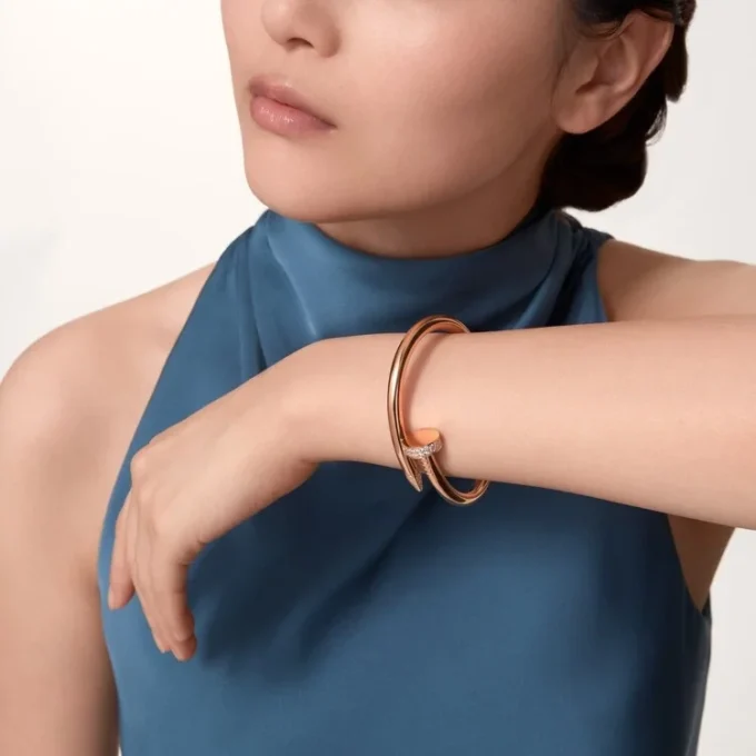 Armband Juste Un Clou, stor modell, diamanter Armband Juste Un Clou, stor modell, diamanter