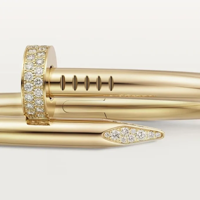 Armband Juste Un Clou, stor modell, diamanter Armband Juste Un Clou, stor modell, diamanter