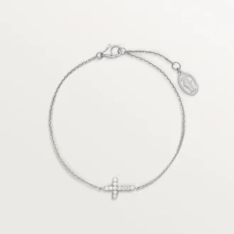 Armband med symboler – vitguld, diamanter – Cartier