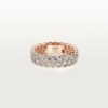Broderie De Cartier vigselring – rosa guld, diamanter – Cartier Broderie De Cartier vigselring – rosa guld, diamanter – Cartier