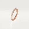 Broderie De Cartier vigselring – rosa guld, diamanter – Cartier Broderie De Cartier vigselring – rosa guld, diamanter – Cartier
