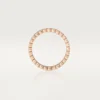 Broderie De Cartier vigselring – rosa guld, diamanter – Cartier Broderie De Cartier vigselring – rosa guld, diamanter – Cartier