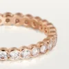 Broderie De Cartier vigselring – rosa guld, diamanter – Cartier Broderie De Cartier vigselring – rosa guld, diamanter – Cartier