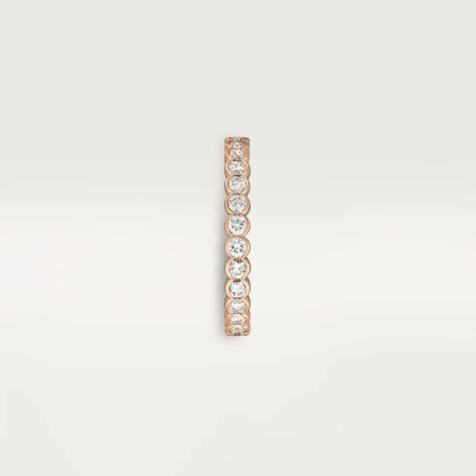 Broderie De Cartier vigselring – rosa guld, diamanter – Cartier Broderie De Cartier vigselring – rosa guld, diamanter – Cartier