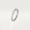Broderie De Cartier vigselring – vitguld, diamanter – Cartier Broderie De Cartier vigselring – vitguld, diamanter – Cartier