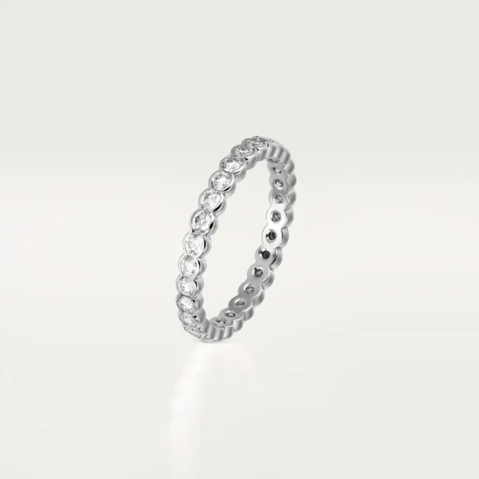 Broderie De Cartier vigselring – vitguld, diamanter – Cartier Broderie De Cartier vigselring – vitguld, diamanter – Cartier