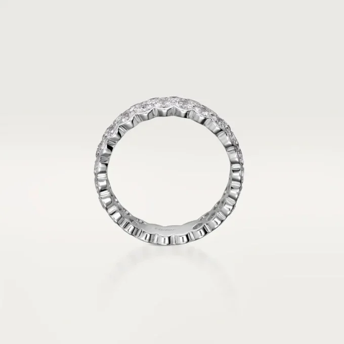 Broderie De Cartier vigselring – vitguld, diamanter – Cartier Broderie De Cartier vigselring – vitguld, diamanter – Cartier